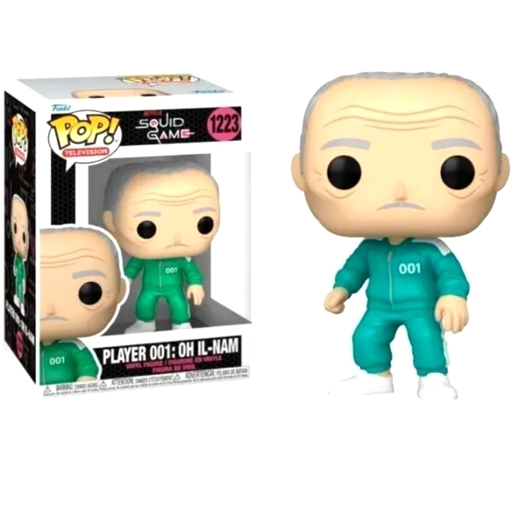 Funko Pop! Squid Game Oh Il-nam Player 001 Vinyl Figure